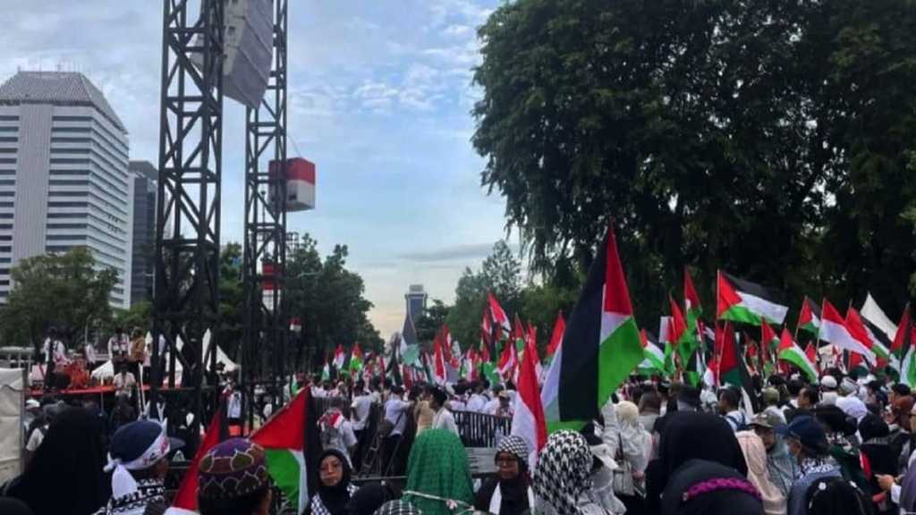 Ribuan Personel Kawal Ketat Unjuk Rasa di Kedubes AS Jakarta