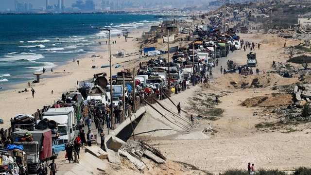 Ribuan Warga Palestina Eksodus dari Gaza City Akibat Krisis Kelaparan