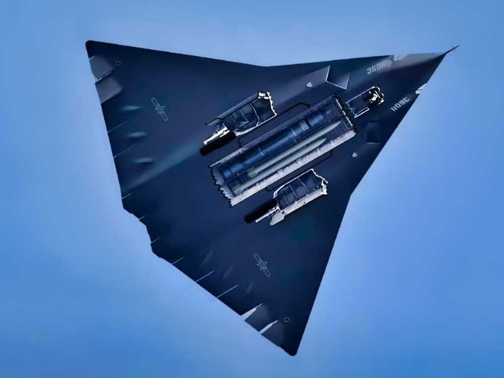 Jet Tempur Gen-6 China J-36 Terbang Perdana, Usung Desain Futuristik Tanpa Ekor