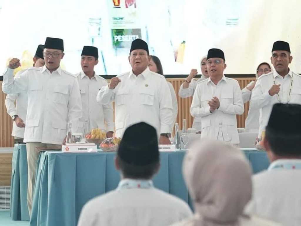 Prabowo Tegas Ancam Kepala Daerah Gerindra yang Korupsi
