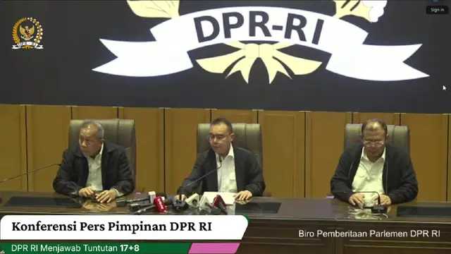 DPR Tegaskan Komitmen Perkuat Transparansi Jawab Tuntutan 17+8