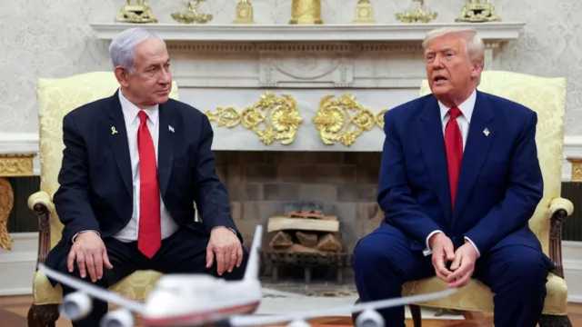 Trump dorong rencana damai baru dalam pembicaraan dengan Netanyahu