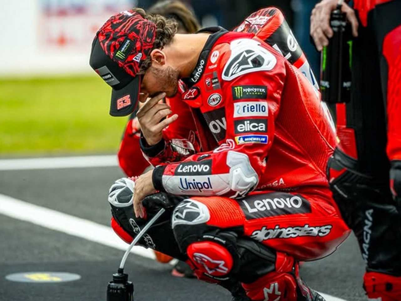 MotoGP Malaysia: Ban Bocor Paksa Bagnaia Gagal Finis, Michelin Ungkap Penyebabnya