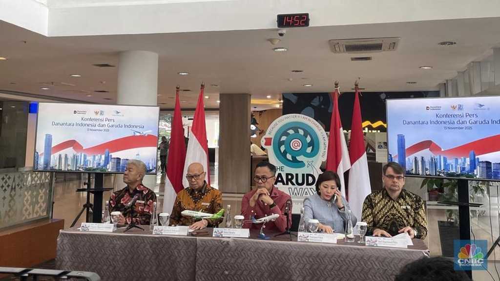 Garuda-Danantara Satukan Komitmen, Perbaiki Keuangan dan Tambah Armada