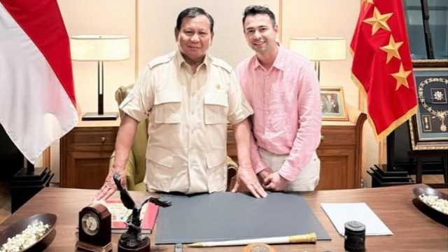 Prabowo tanyakan kondisi ibu Raffi Ahmad, sang artis terharu