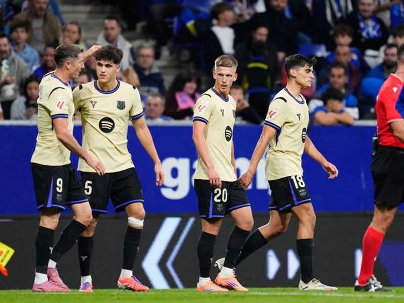 Robert Lewandowski masuk dari bangku cadangan, cetak gol penentu kemenangan Barcelona