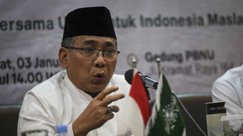 Gus Yahya PBNU Minta Maaf Undang Akademisi Pro-Israel, Kutuk Genosida Gaza