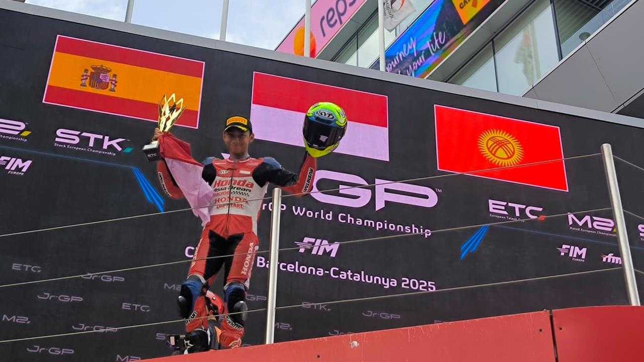 Kiandra Ramadhipa Juara ETC Catalunya, Comeback Dramatis dari Posisi ke-24