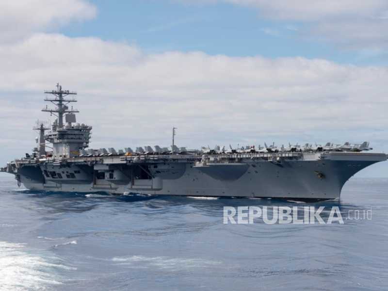 IRGC Tebar Ancaman Keras di Teluk Persia: USS Nimitz Terlacak, Siap Respons