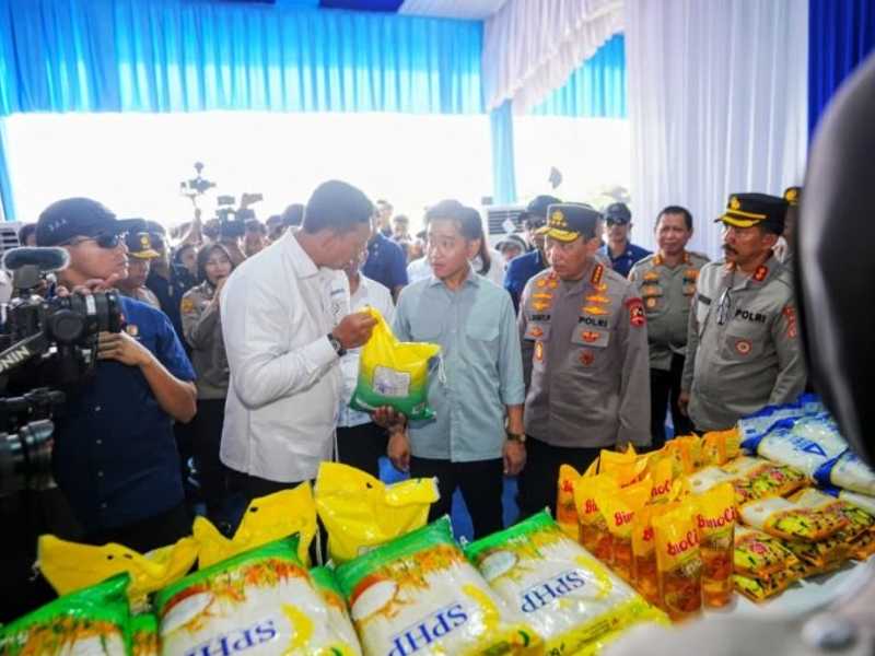 Jaga Harga Beras, Polri Gelar Pangan Murah Serentak Nasional