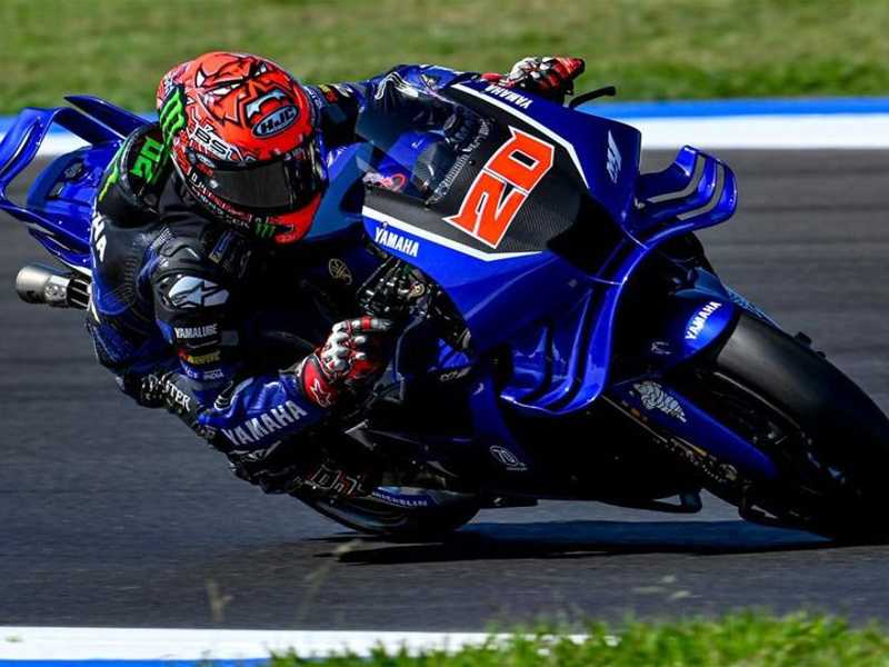 Fabio Quartararo sebut prototipe Yamaha V4 lebih buruk dari mesin inline 4