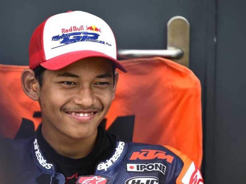 Veda Ega Pratama kunci runner up Red Bull Rookies Cup 2025