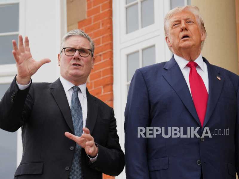 Inggris berencana akui Palestina setelah Trump pulang ke AS