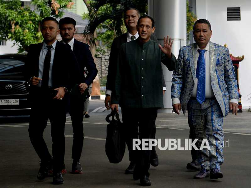 Nadiem Makarim Didampingi Hotman Paris Kembali Diperiksa Kejagung Kasus Chromebook