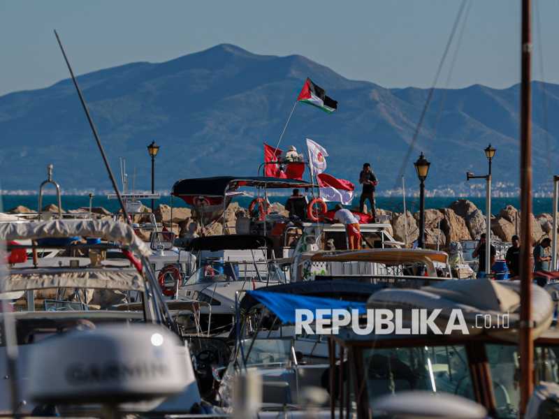 49 Kapal Global Sumud Flotilla Berlayar Menuju Gaza, 5 dari Indonesia