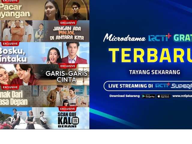 RCTI+ Rilis 13 Microdrama Baru, Siap Kuras Emosi Penonton Gratis