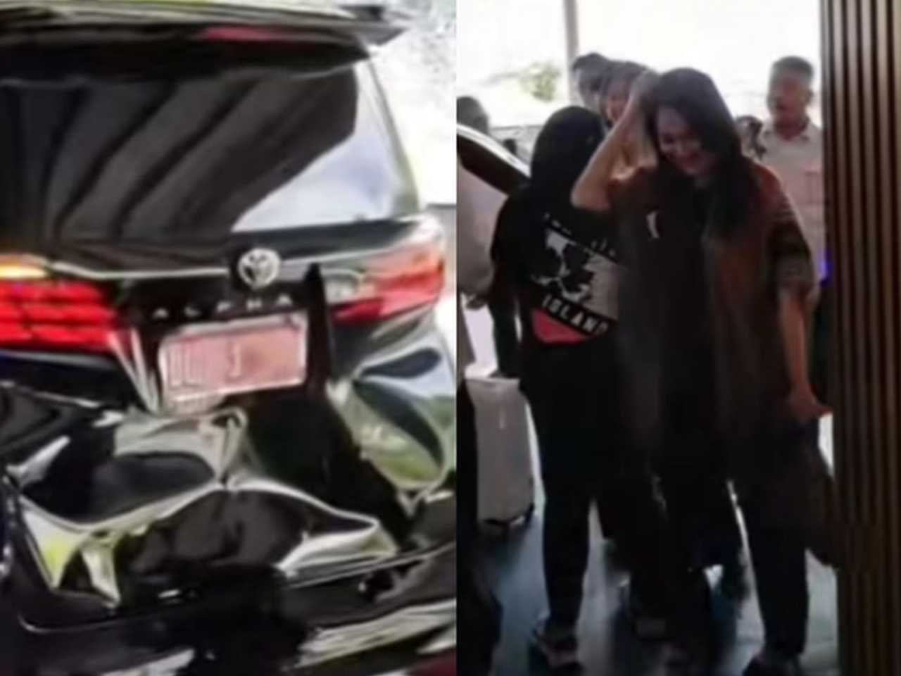 Mobil Gubernur Maluku Utara diduga ditabrak lari, viral di medsos