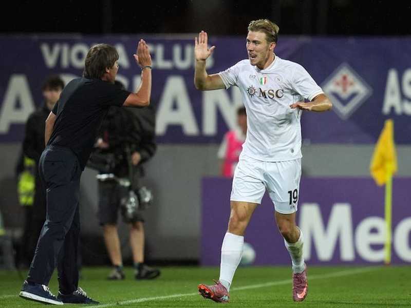 Rasmus Hojlund debut gemilang, langsung cetak gol untuk Napoli