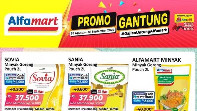 Promo Gantung Alfamart Kembali: Diskon Gila & Gratis Ongkir, Bayar GoPay Makin Untung!