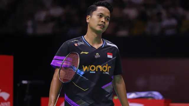 Anthony Sinisuka Ginting tersingkir di babak 32 besar China Masters 2025