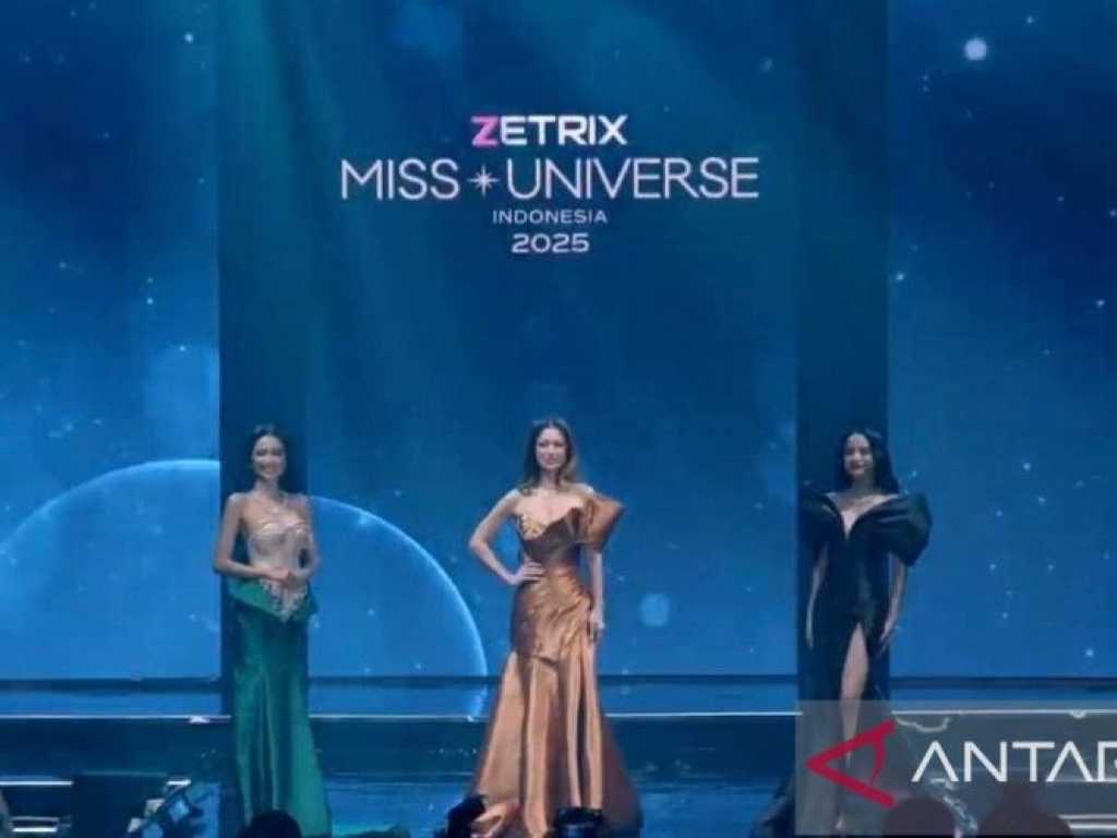 Miss Universe Indonesia 2025: Tiga Finalis Lolos ke Babak Tiga Besar