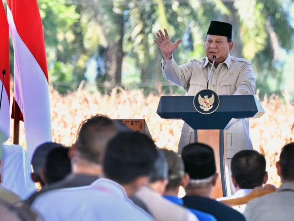 Prabowo instruksikan kementerian percepat swasembada pangan, energi, air