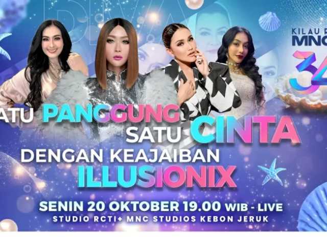 Kilau Raya 34 Tahun MNCTV: Kolaborasi Keluarga Bintang Siap Guncang Panggung "Beauty of Ocean"