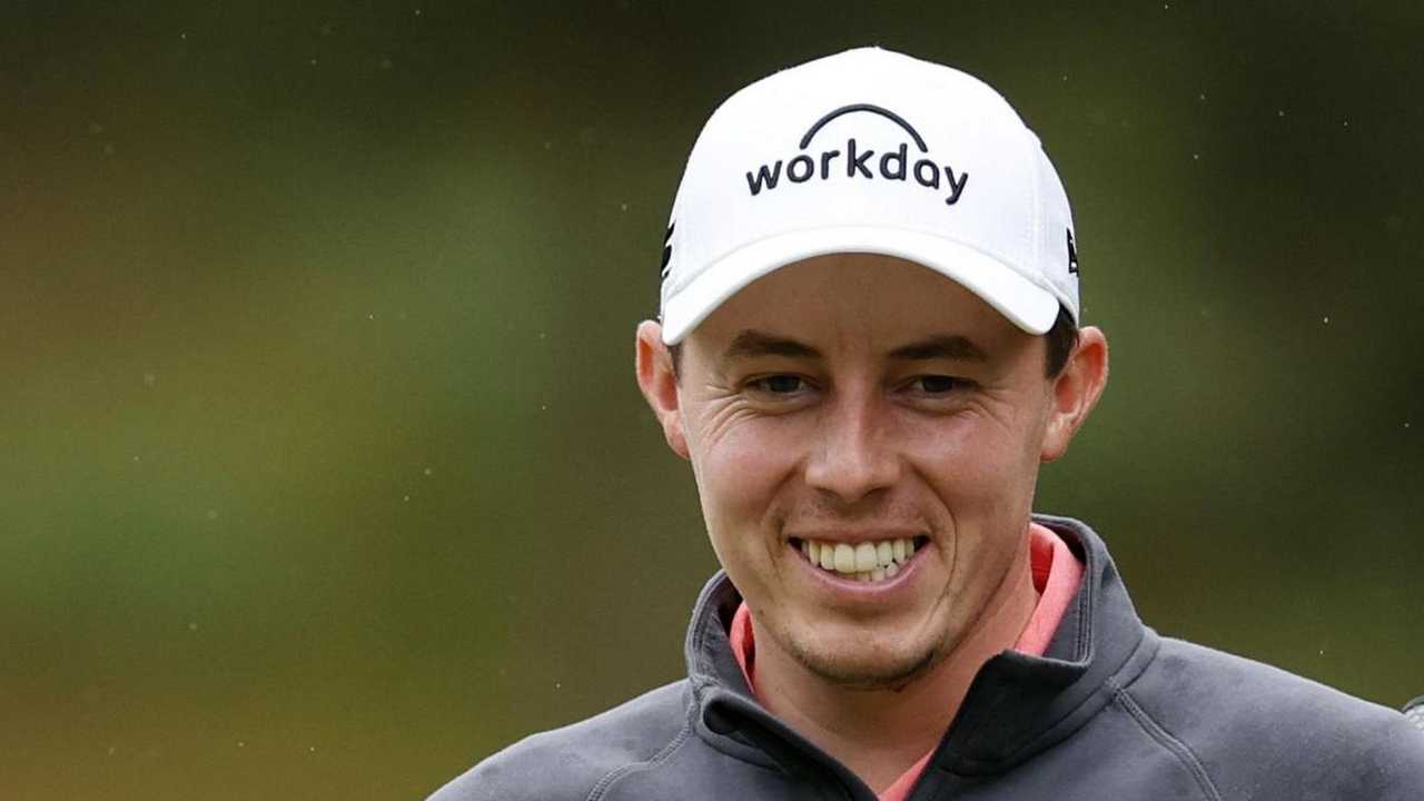 Bola golf Matt Fitzpatrick dicuri, malah bantu raih skor bagus di BMW PGA Championship