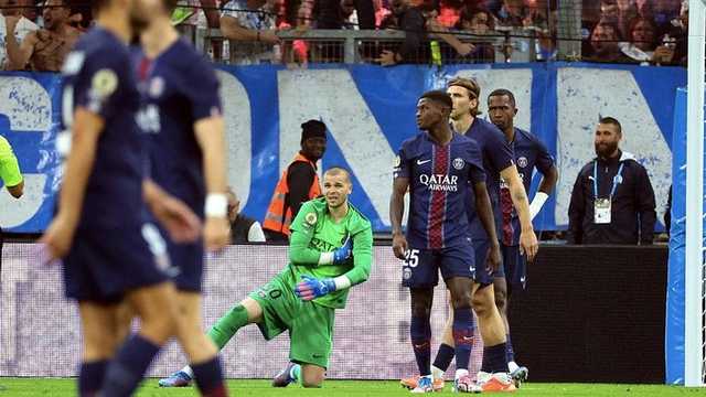 PSG kalah 0-1 dari Marseille, pilar absen karena Ballon d'Or