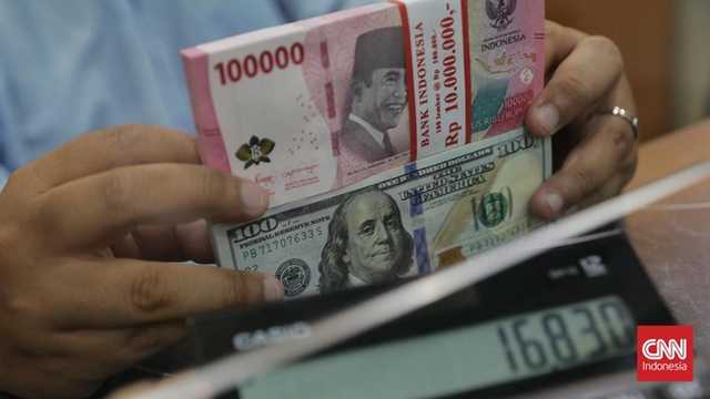 Rupiah melemah, dibuka Rp16.458 per dolar AS