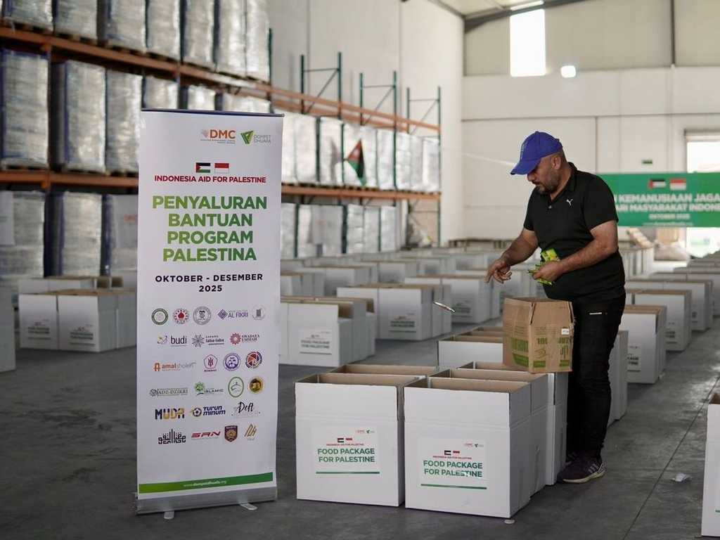 Dompet Dhuafa Siapkan Gudang Logistik di Yordania, Jamin Bantuan Palestina