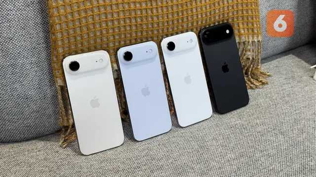 iPhone Air Resmi Meluncur: Ponsel Tertipis Apple, Kokoh Berkat Titanium