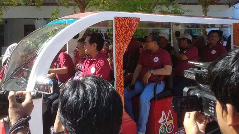 Unhas Luncurkan Mobil Listrik Engi-Move, Wujudkan Kampus Bebas Emisi