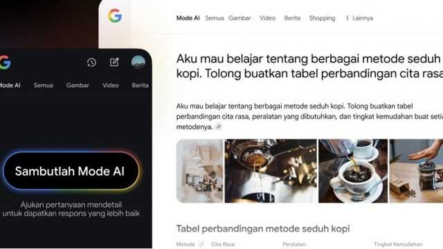 Google resmi luncurkan AI Mode berbasis Gemini 2.5, kini hadir di Indonesia dengan Bahasa Indonesia