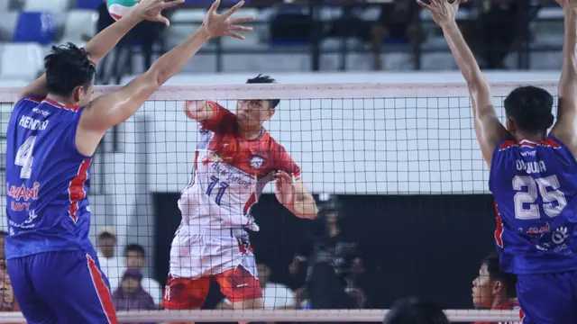LavAni Navy Kalahkan Berlian Bank Jateng 3-0, Kado Ultah ke-76 SBY