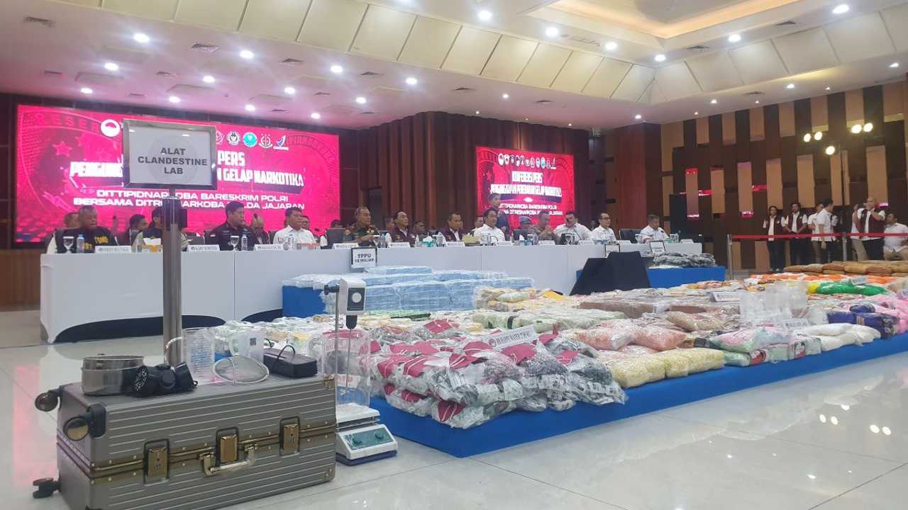 Bareskrim Ungkap 38 Ribu Kasus Narkoba, 150 Anak Terjebak Jadi Korban