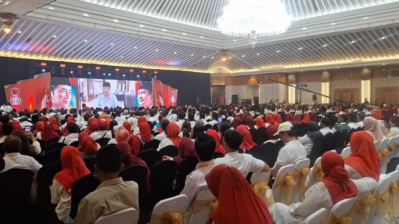Jokowi Batal Hadir di Kongres Projo, Pesan Video Jadi Pengganti