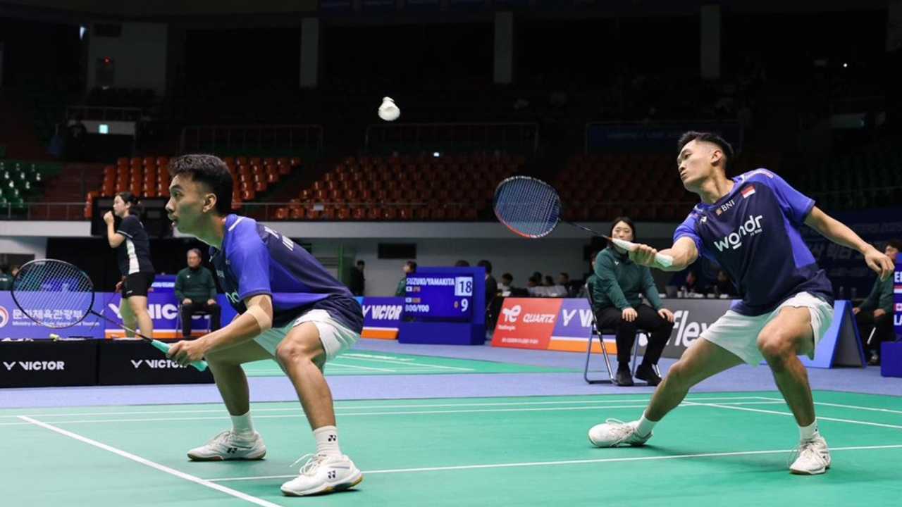 Putra/Daniel Tembus 16 Besar Korea Masters 2025: Kalahkan Lai/Yakura Lewat Duel Sengit