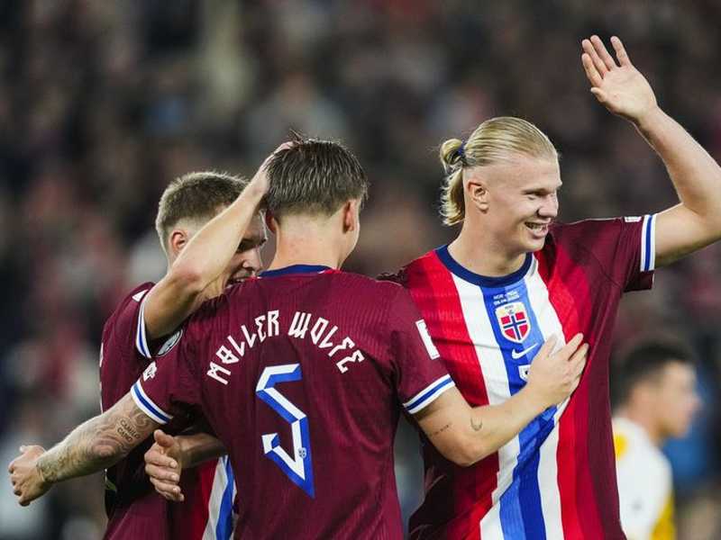 Monster! Haaland Cetak 5 Gol, Norwegia Bantai Moldova 11-1 di Kualifikasi Piala Dunia 2026