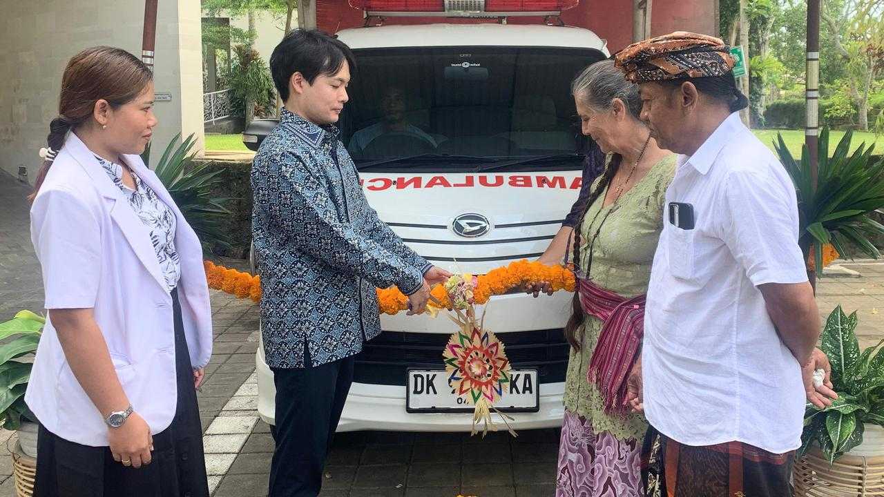 Jepang Hibahkan Ambulans Baru, Perkuat Layanan Darurat di Bali