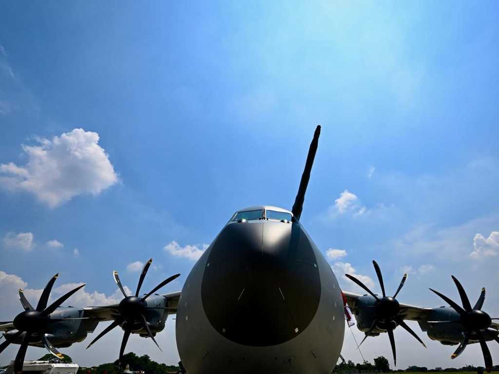 Airbus A400M Tiba di Indonesia, Prabowo Serahkan ke TNI AU