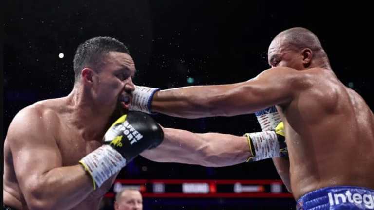 Joseph Parker Tak Terima, Wasit Hentikan Pertarungan Kontra Wardley