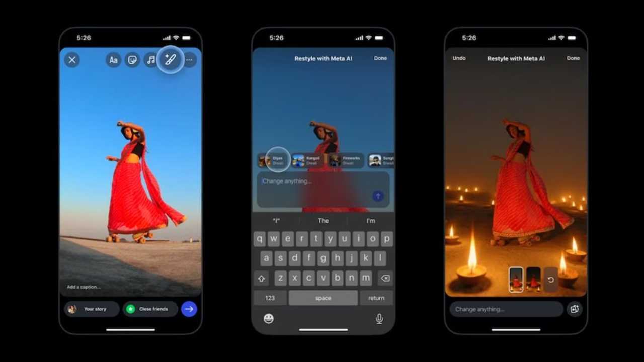 Instagram Uji Coba Fitur Restyle Teks, Ciptakan Gaya Font Unik dengan AI