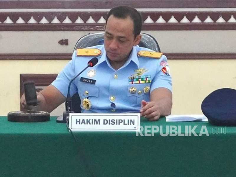 Danlanud Iswahjudi Pimpin Sidang Disiplin, 43 Prajurit Terancam Sanksi Berat Akibat Judi Online