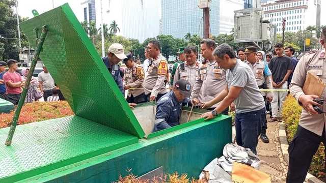 Petugas Air Mancur Patung Kuda Tewas, Diduga Tersengat Listrik