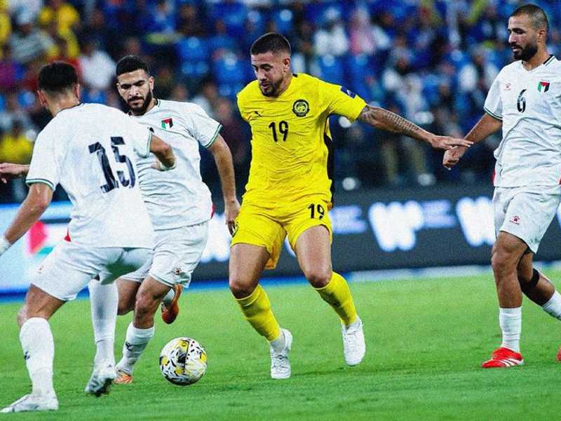 Malaysia Akhiri Penantian 24 Tahun! Gol Kilat Joao Figueiredo Tumbangkan Palestina 1-0
