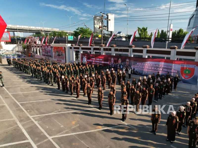 Kodam Hasanuddin Kerahkan Prajurit Jaga Kejati, Perkuat Sinergi Keamanan