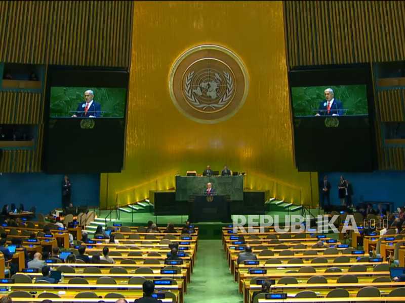 77 negara boikot pidato Netanyahu di PBB