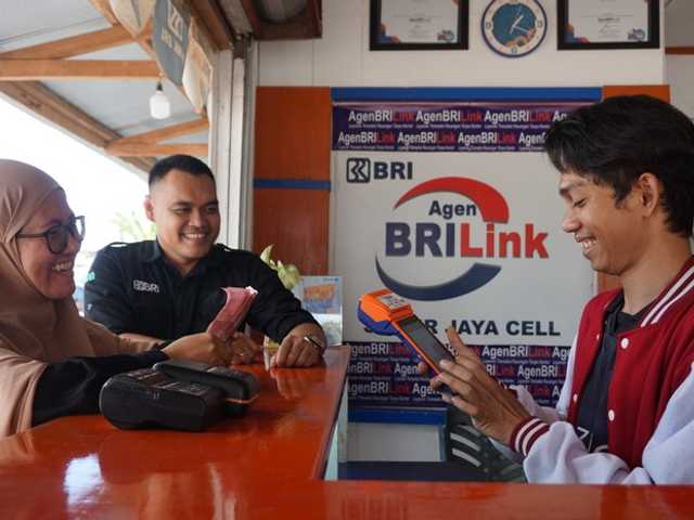 AgenBRILink BRI capai Rp1.145 T transaksi, jangkau 80% desa di Indonesia
