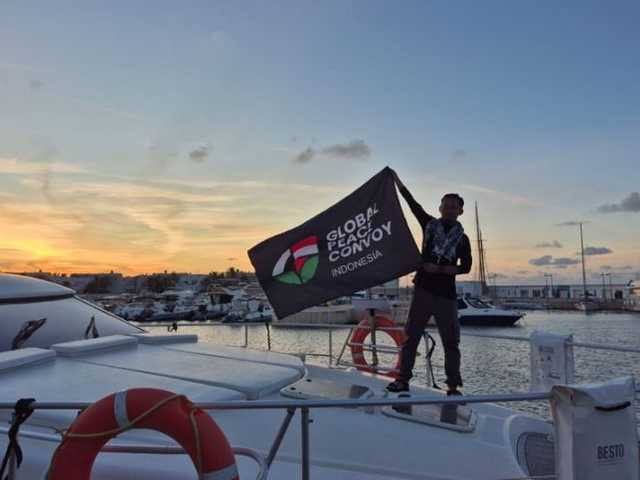 Muhammad Husein susul Wanda Hamidah berlayar ke Gaza dalam misi Global Sumud Flotilla